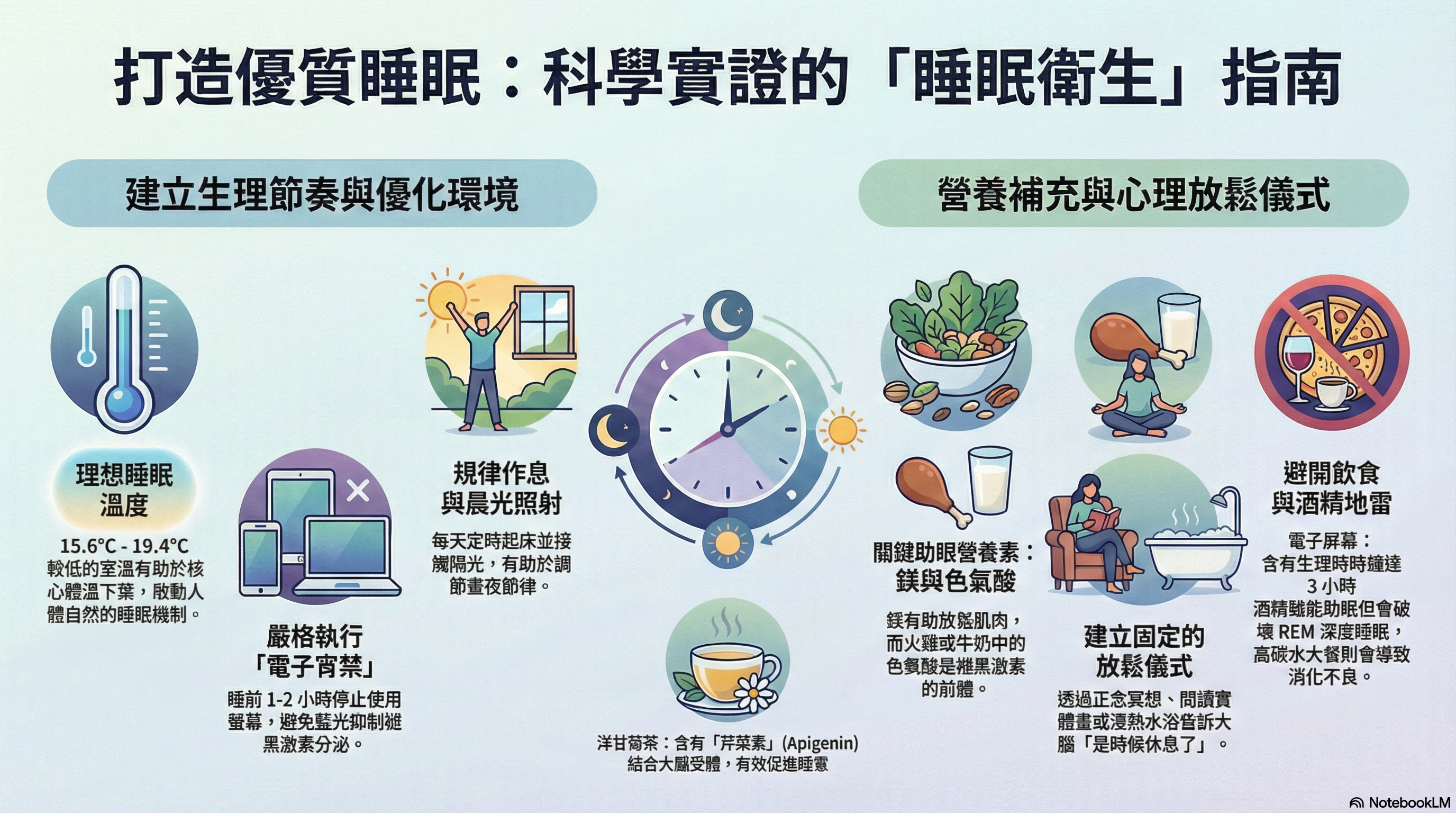 如何打造優質睡眠?