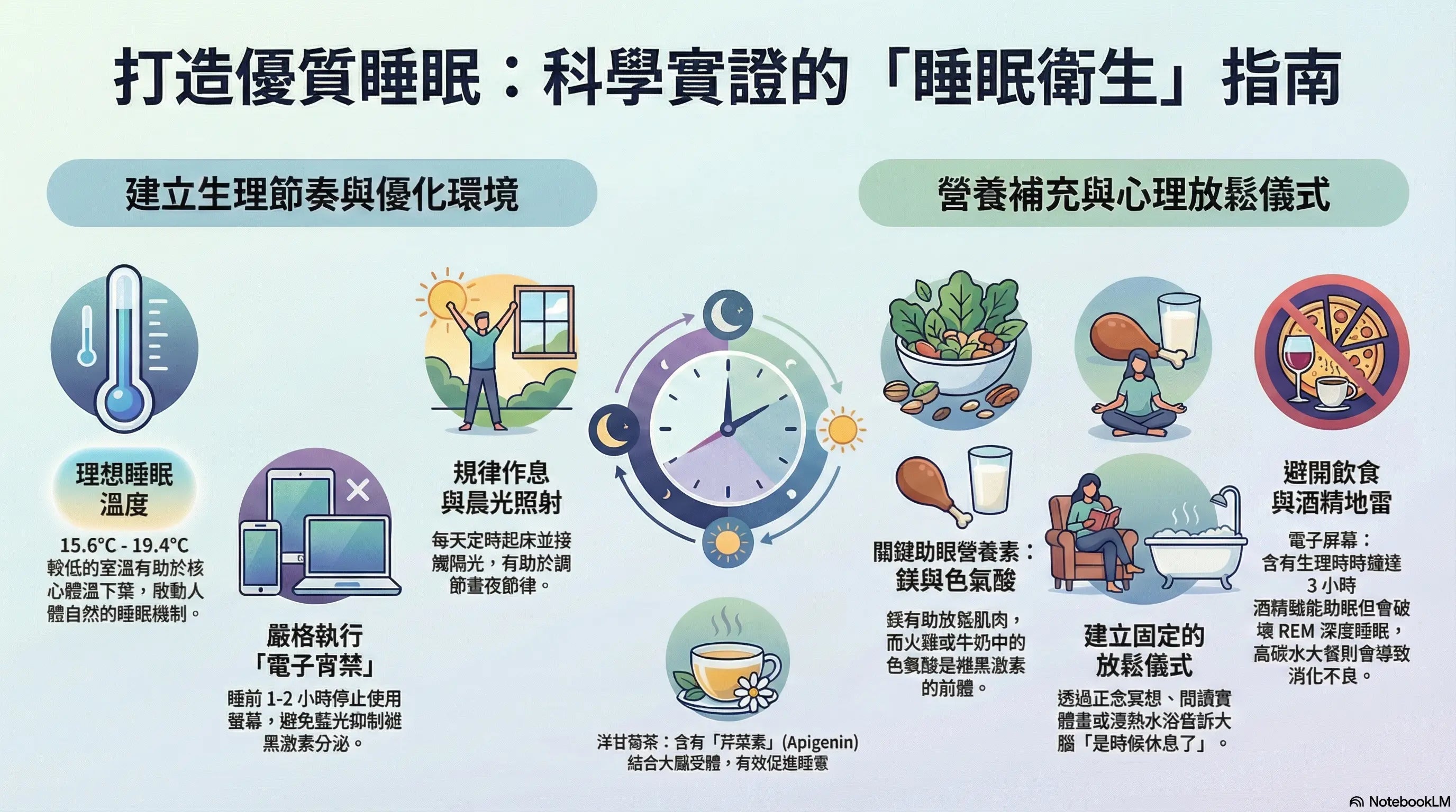 如何打造優質睡眠?