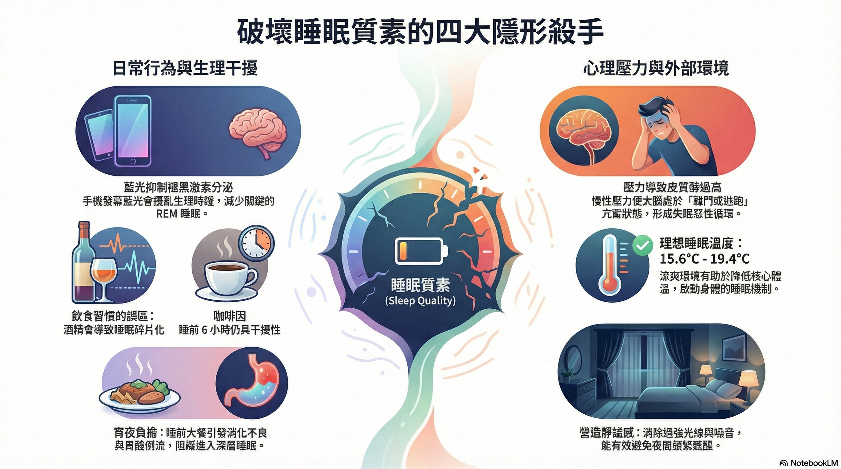 破壞睡眠質素的隱形殺手