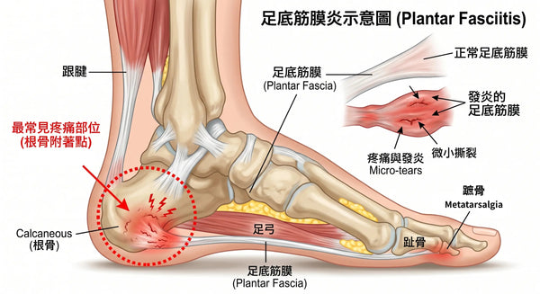 足底根膜炎？科學話你知鞋墊點樣「拯救」你對腳！