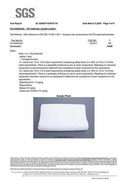 Safety test report TX5